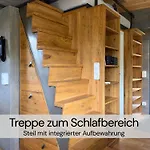 בית נופש Tinyhousebeidresden Mit Fasssauna Spektakulaeres Winziges Haeuschen Auf Stelzen Im Pferdeteich, Kaminofen, Umlaufende Terrasse - Naehe Saechsische Schweiz - Von Juni - September Mindestmietzeit 1 Woche Sa-sa