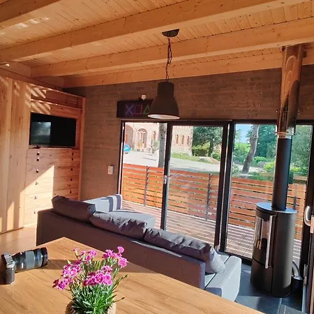 Tinyhousebeidresden 2 Im Teich - Naehe Saechsische Schweiz, Dresden, Mit Badeteich & Fasssauna Holiday home Grossharthau