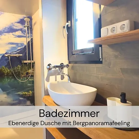 Spektakulaeres Tiny House Im Teich Mit Terrasse Und Kamin - Juli - August Mindestmietzeit 1 Woche Sa-sa Дом отдыха *